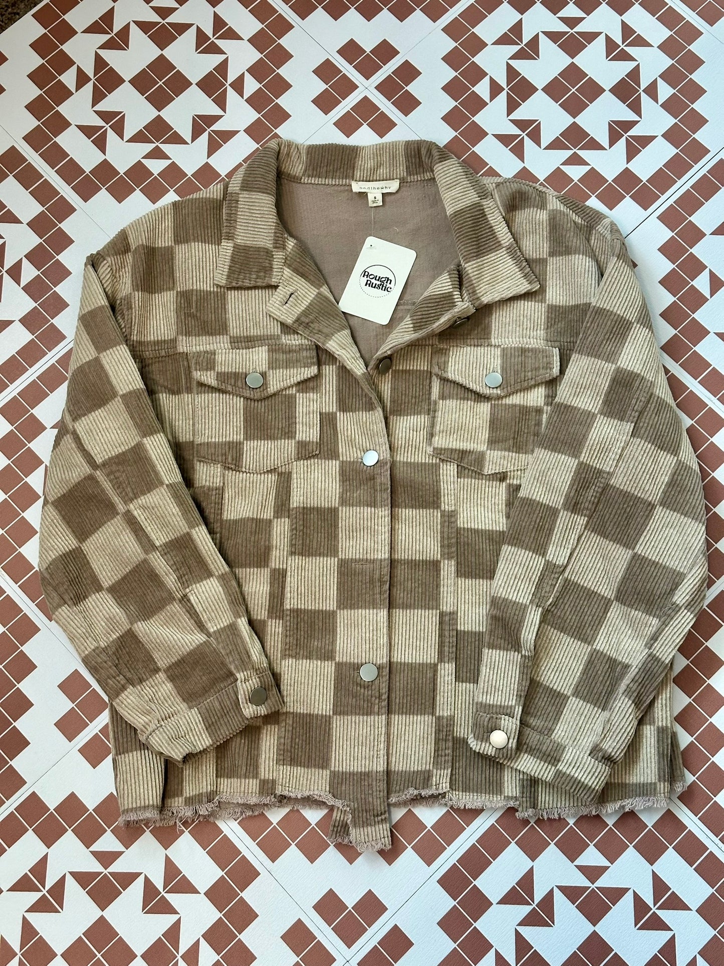 Checkered Shacket