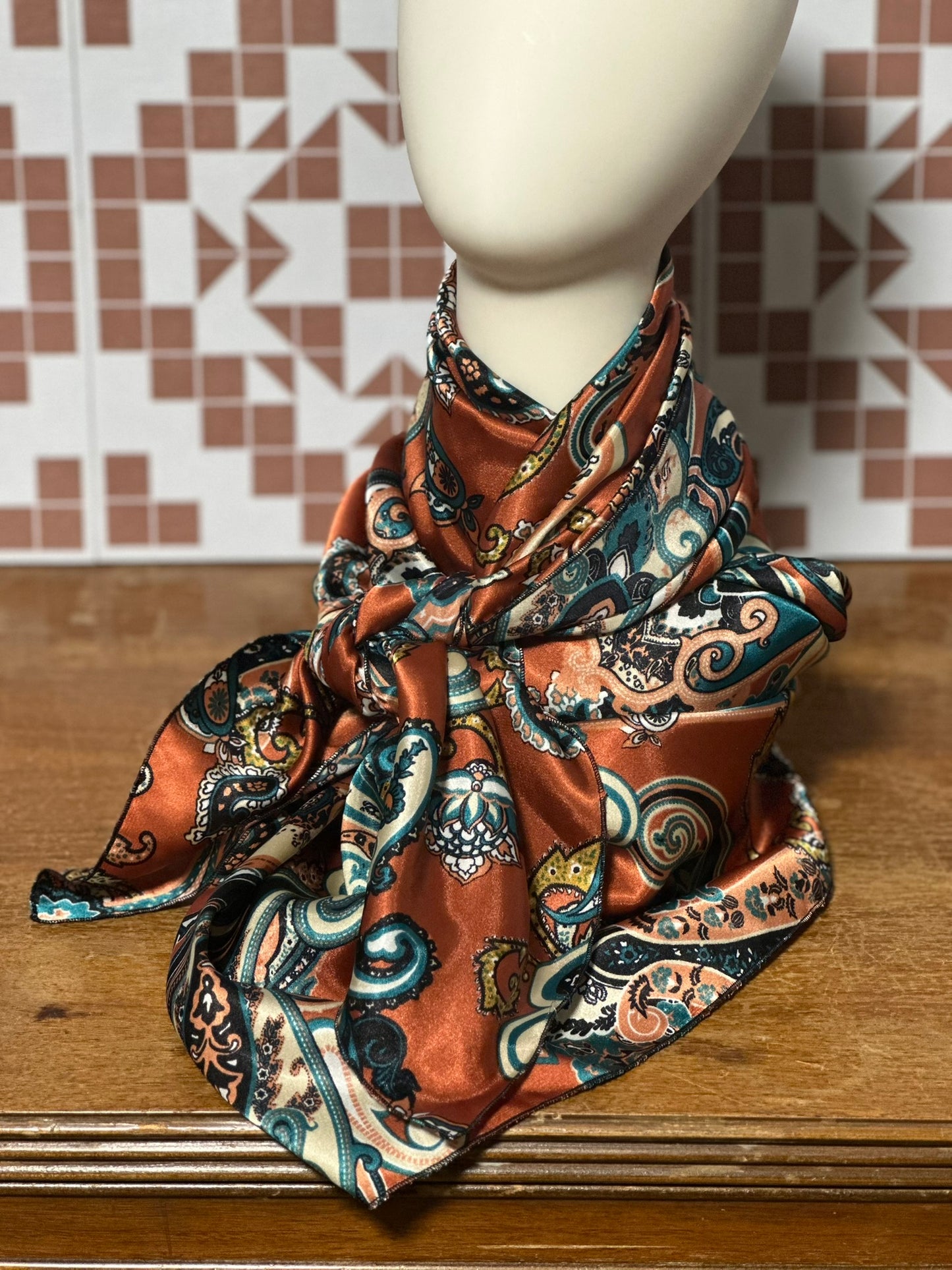 Rust Paisley
